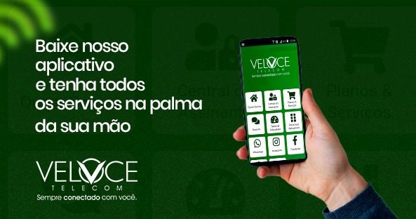 Baixe nosso app Veloce